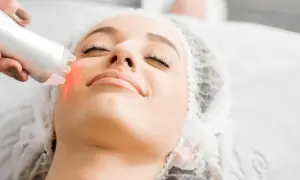 Trattamento laser per macchie viso. Si valuta l'efficacia e le controindicazioni prima di procedere.