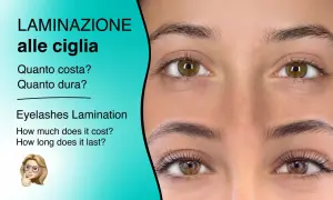 Laminazione ciglia e sopracciglia: scopri quanto costa e quanto dura. Un look definito e naturale.