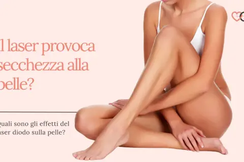 Corpo liscio e morbido dopo il laser diodo 808. Scopri gli effetti collaterali e come prevenirli.