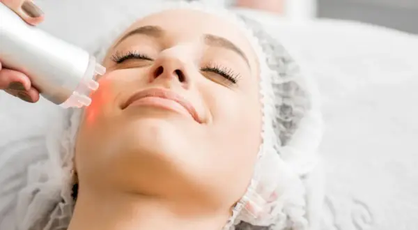 Trattamento laser per macchie viso. Si valuta l'efficacia e le controindicazioni prima di procedere.