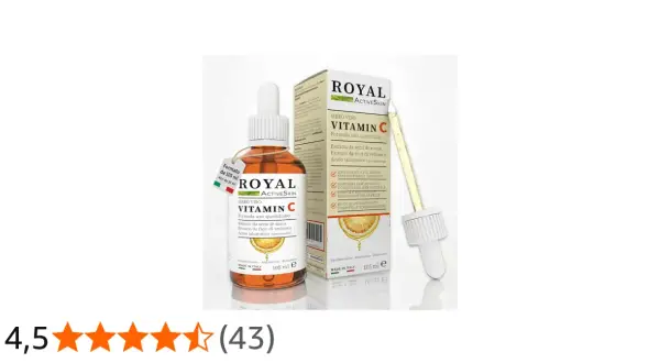 Siero viso Royal ActiveSkin Vitamina C: idrata, uniforma l'incarnato e combatte lo stress ossidativo. Scopri a cosa serve la vitamina C per il viso.
