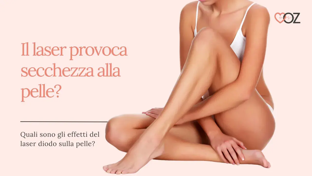 Corpo liscio e morbido dopo il laser diodo 808. Scopri gli effetti collaterali e come prevenirli.
