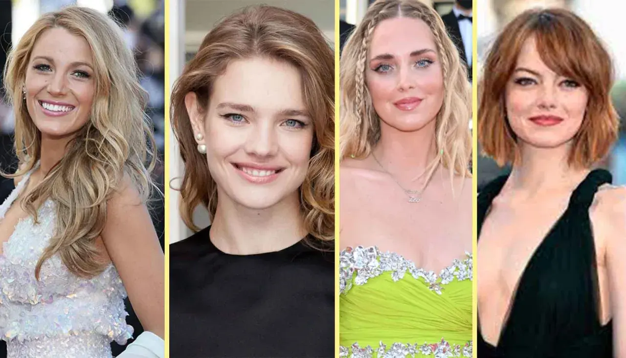 Quattro donne con capelli biondi e rossi, un esempio di armocromia primavera calda.